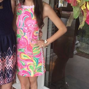 Lilly Pulitzer Mila Shift Dress Multi All Nighter